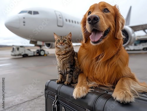 Pets Ready for Airport Travel