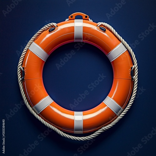 An essential part of ship safety on the water - the lifebelt