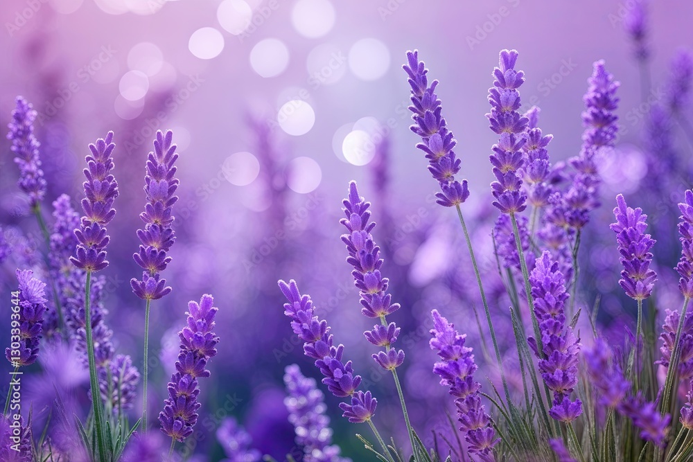 Naklejka premium Calming Lavender Gradient Background for Digital Art and Wallpaper Designs