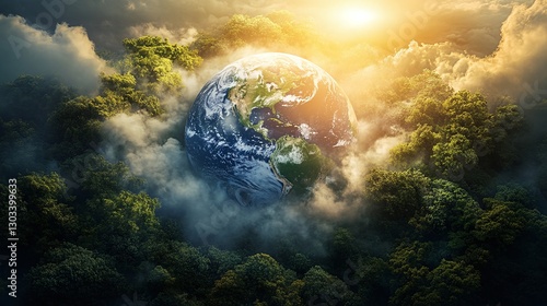 eco sustainability conference with experts discussing environmental solutions nature conservation renewable energy pollution control and technology for climate impact and future sustainability