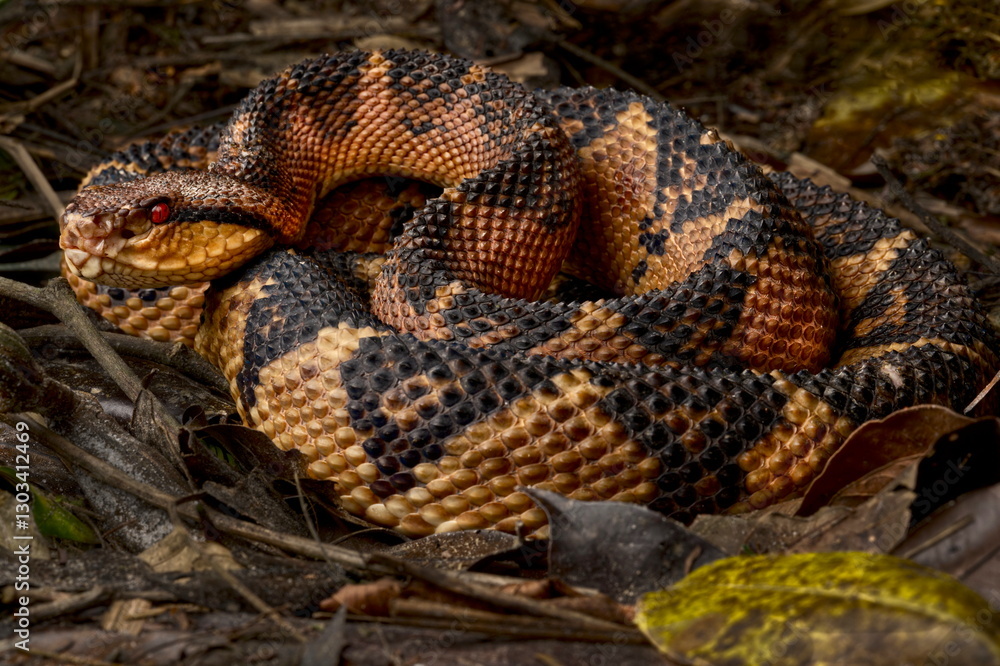 Obraz premium Bushmaster (Lachesis muta)