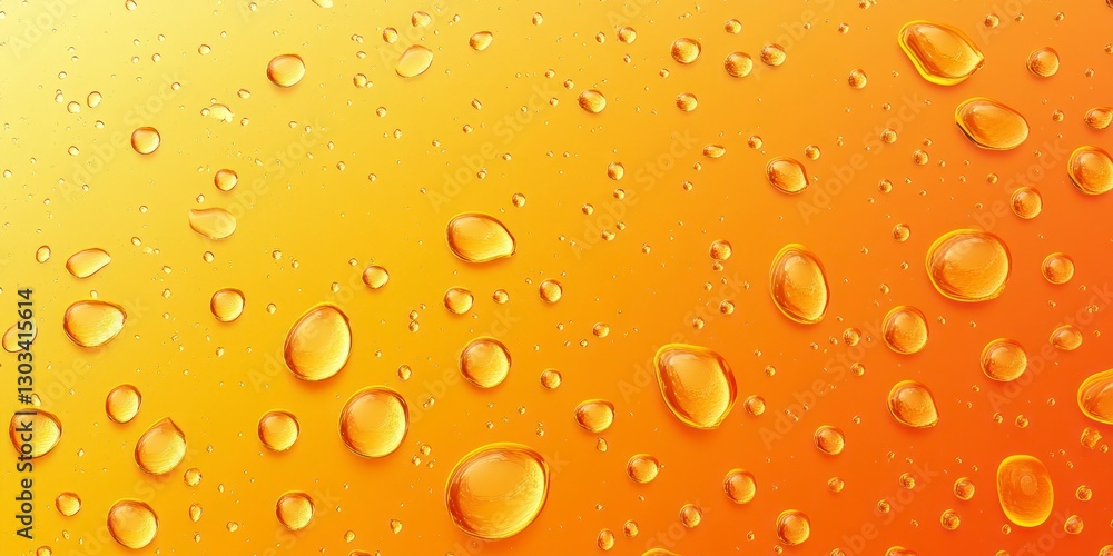 yelloworange gradient background with oil droplets, designed for commercial advertising yelloworange gradient background with oil droplets, designed for commercial advertising