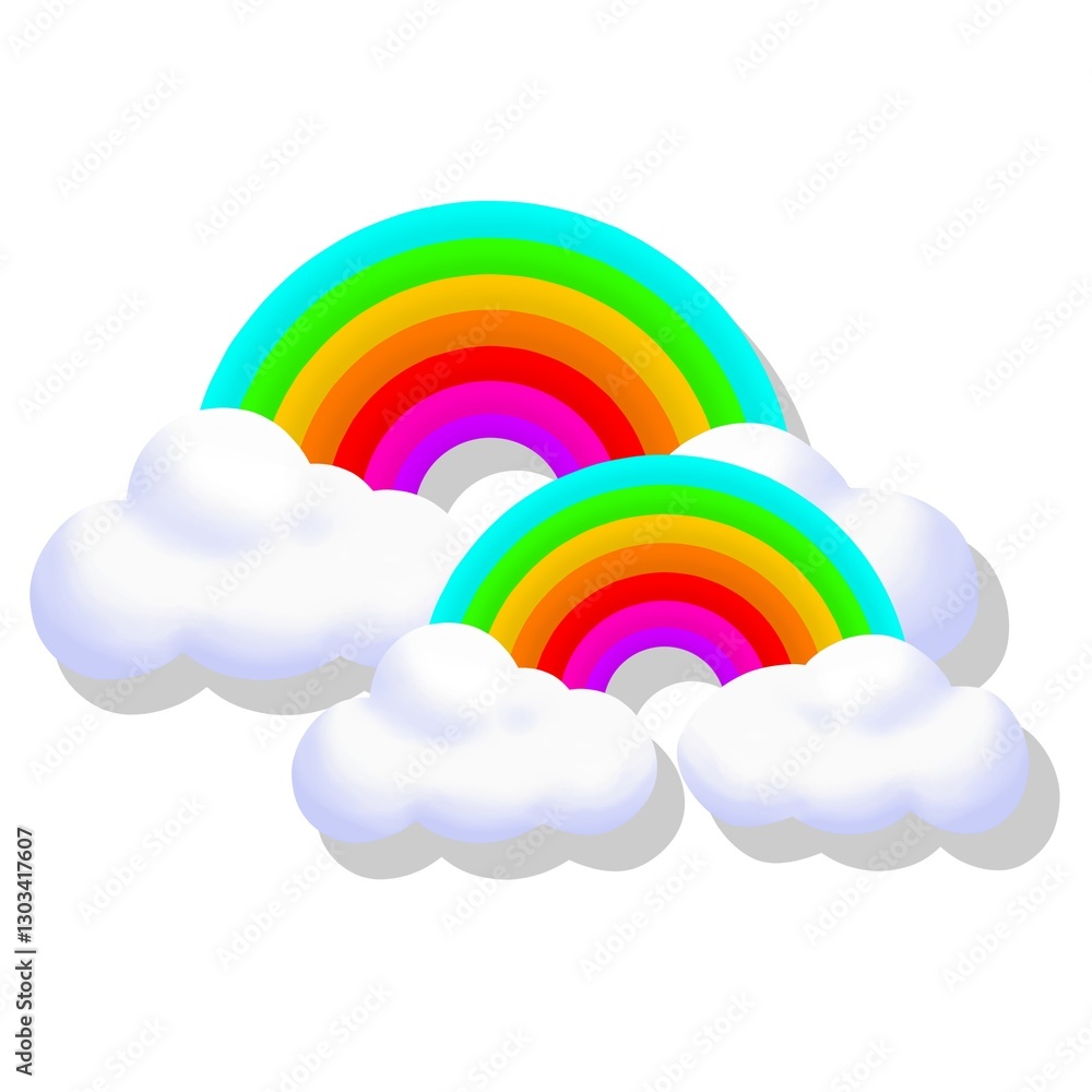 rainbow and clouds, cloudscape, rainbow illustration, wall decoration, rainbow in the sky, rainbow in clouds, rainbow design, landscape, sky element, 3d rainbow and clouds, cloudscape, rainbow illustration, wall decoration, rainbow in the sky, rainbow in clouds, rainbow design, landscape, sky element, 3d