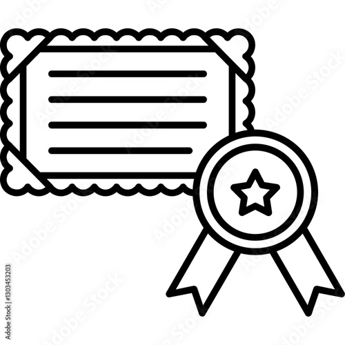 Certificate Icon
