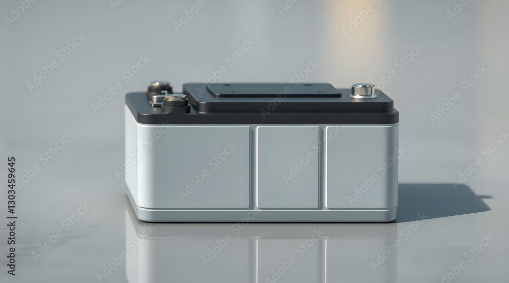 Compact modern battery device with a sleek design and advanced technology. Compact modern battery device with a sleek design and advanced technology.