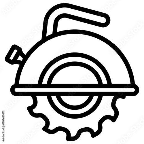 Circular Saw Icon