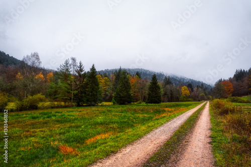 autumn in the mountains