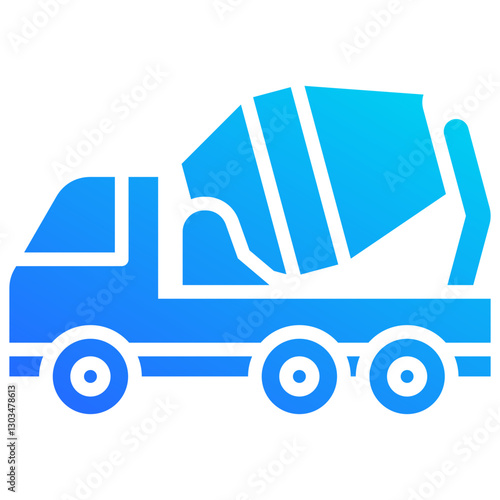 Concrete Truck Icon