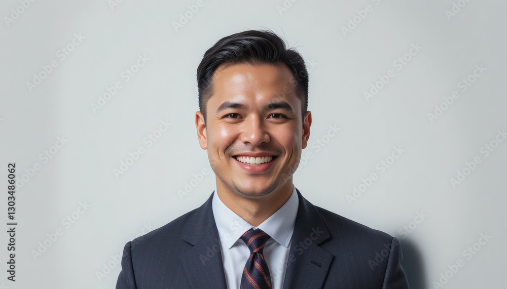 Sharply Dressed Professional in Well-Fitted Suit with Confident Smile on Pure White Background Captured with High-Resolution Lighting for Polished Corporate Aesthetic Sharply Dressed Professional in Well-Fitted Suit with Confident Smile on Pure White Background Captured with High-Resolution Lighting for Polished Corporate Aesthetic