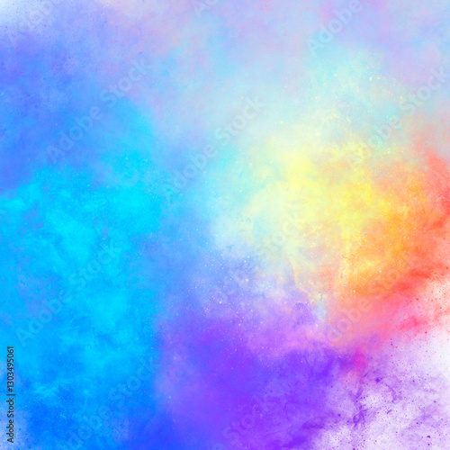 Colorful abstract artistic background, illustration