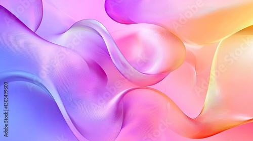 Wallpaper Mural Smooth purple gradient background with subtle textures, creating a luxurious and stylish effect. Torontodigital.ca