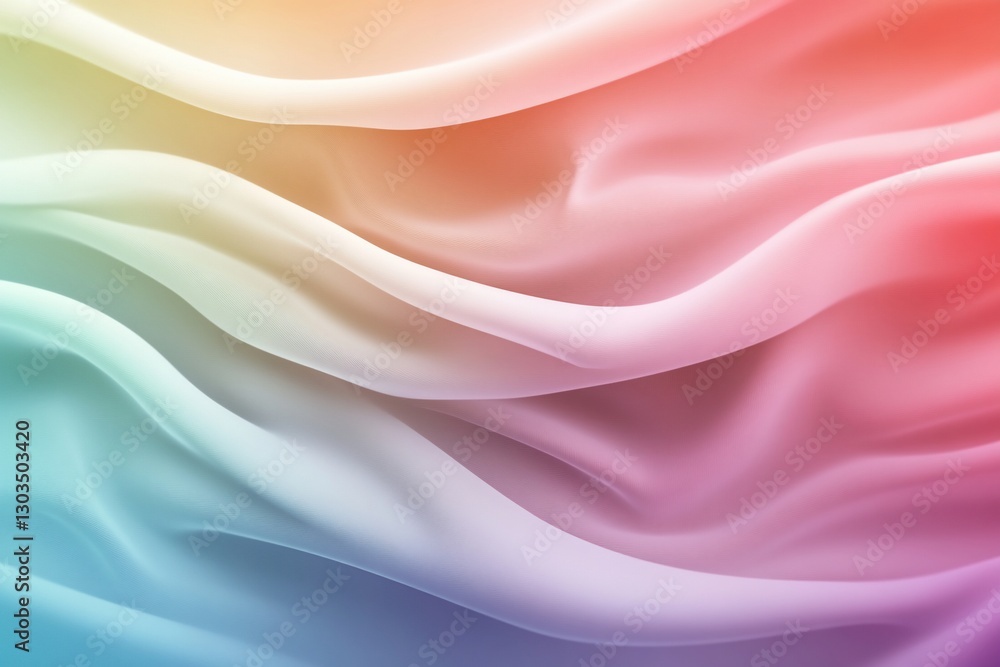 Obraz premium Colorful Fabric Drape Texture