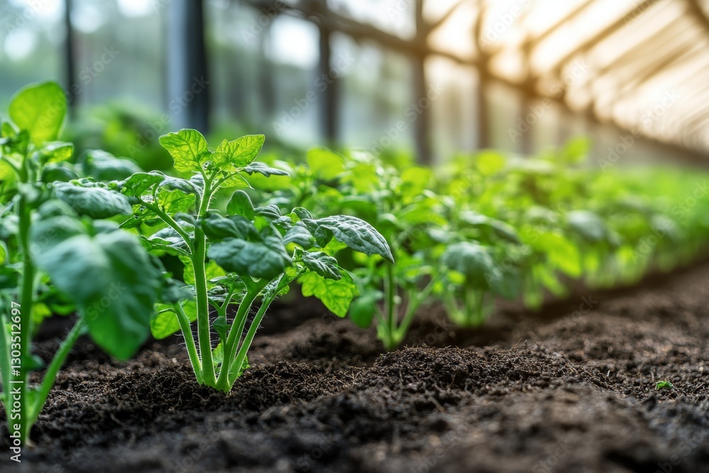 Thriving Growth in a Sustainable Greenhouse: Organic Vegetables and Lush Leafy Greens for an Eco-Friendly Gardening Lifestyle Thriving Growth in a Sustainable Greenhouse: Organic Vegetables and Lush Leafy Greens for an Eco-Friendly Gardening Lifestyle