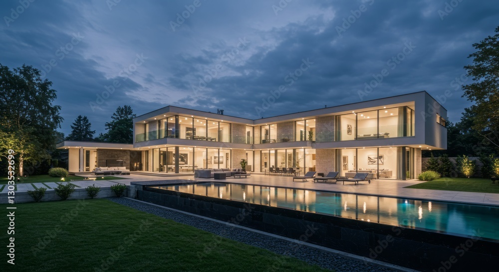 Obraz premium house on the hill