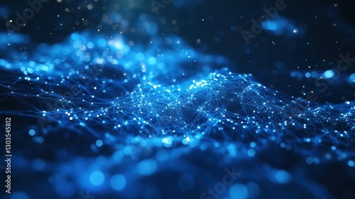 Abstract Visualization of AI-Powered Data Cloud Ultra