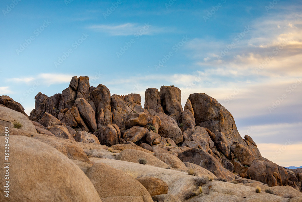 rocks in the desert