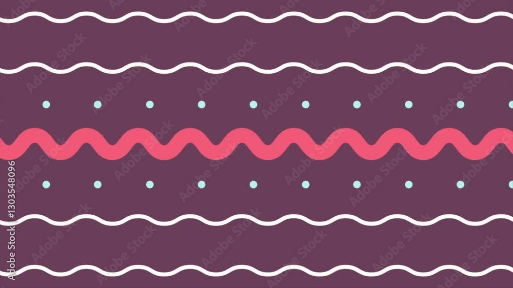 Abstract Purple Background White Waves Red Waves Teal Dots Pattern Design Texture Simple Geometric Style Illustration Digital Art Graphic Wallpaper Image - Animated Backgrounds - 4k High Quality Abstract Purple Background White Waves Red Waves Teal Dots Pattern Design Texture Simple Geometric Style Illustration Digital Art Graphic Wallpaper Image - Animated Backgrounds - 4k High Quality