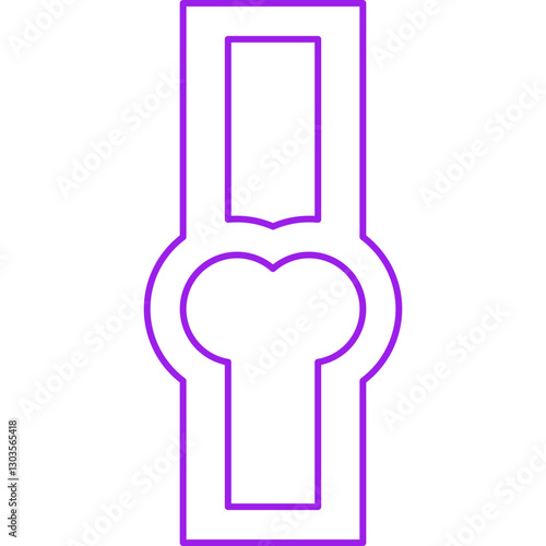 Joint single vector icon illustration