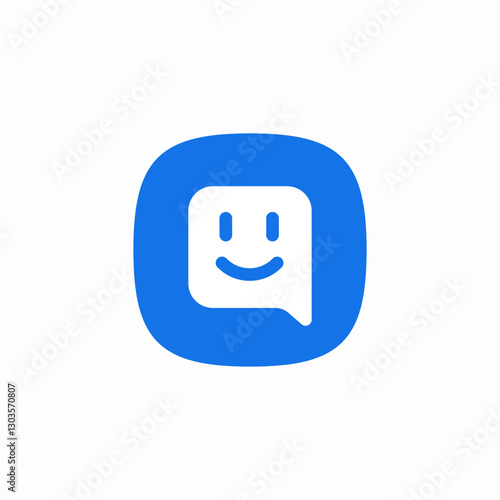 message emoticons icon sign vector