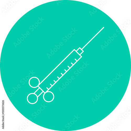 Dentist Tool II single vector icon illustration