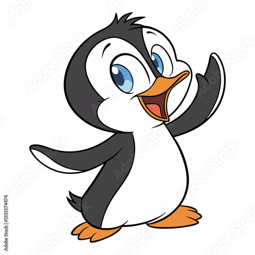 Penguins are flightless seabirds that live primarily in the Southern Hemisphere, especially in Antarctica. They have streamlined bodies, flipper-like wings for swimming, and thick layers of fat and fe