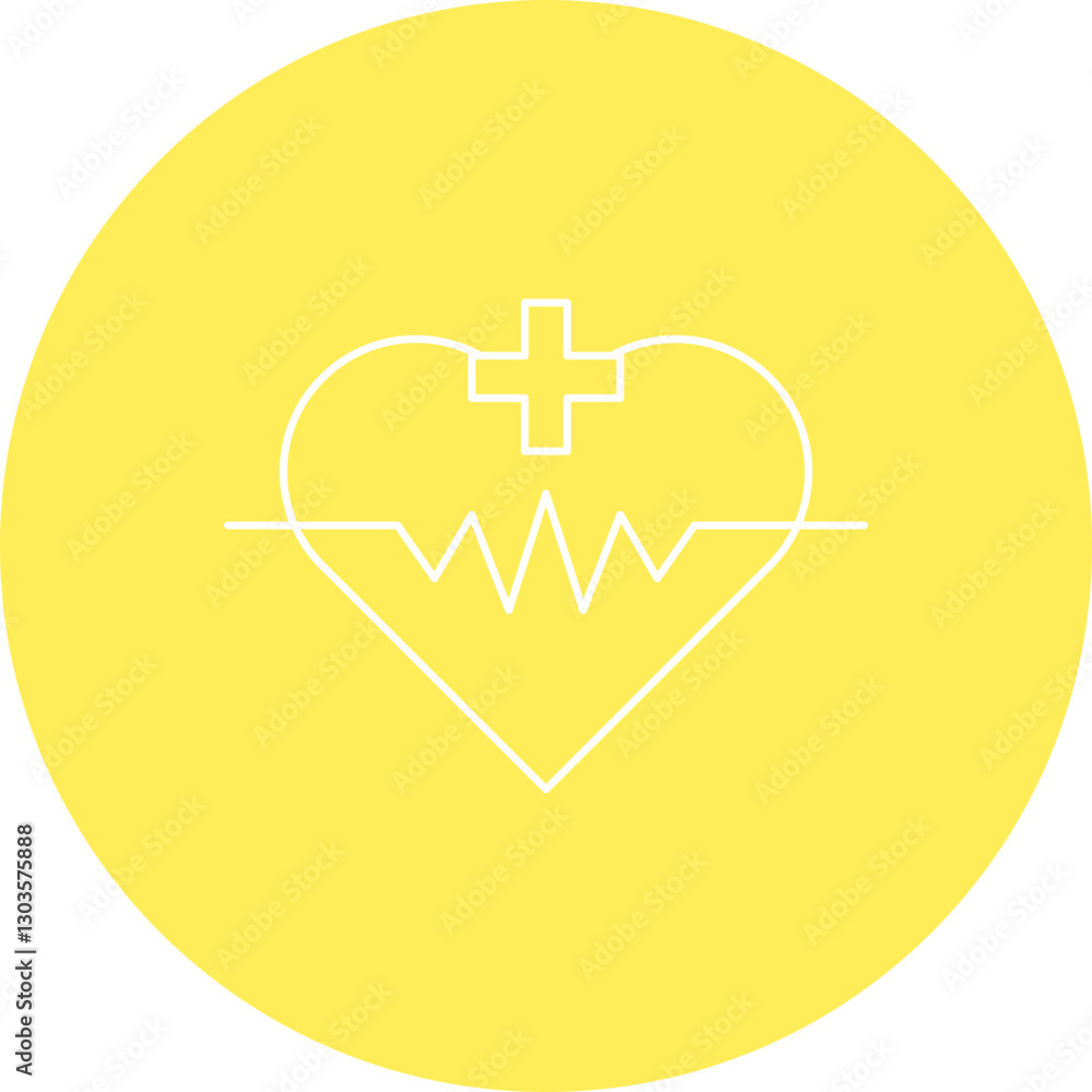 Medical Sign I single vector icon illustration