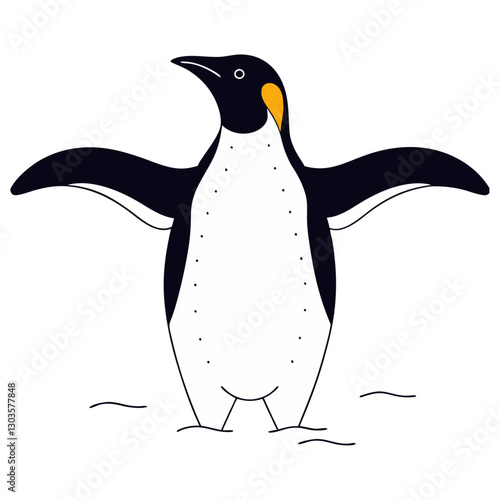 Penguins are flightless seabirds that live primarily in the Southern Hemisphere, especially in Antarctica. They have streamlined bodies, flipper-like wings for swimming, and thick layers of fat.