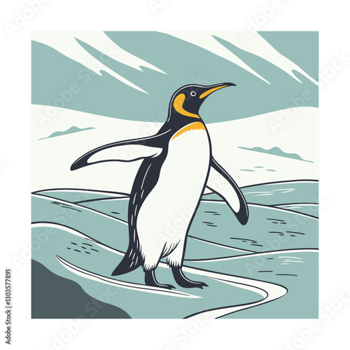 Penguins are flightless seabirds that live primarily in the Southern Hemisphere, especially in Antarctica. They have streamlined bodies, flipper-like wings for swimming, and thick layers of fat .