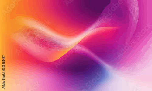 Vibrant Wavy Gradient Mesh Background for Modern Design Projects