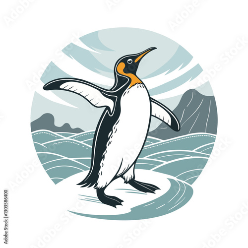 Penguins are flightless seabirds that live primarily in the Southern Hemisphere, especially in Antarctica. They have streamlined bodies, flipper-like wings for swimming.