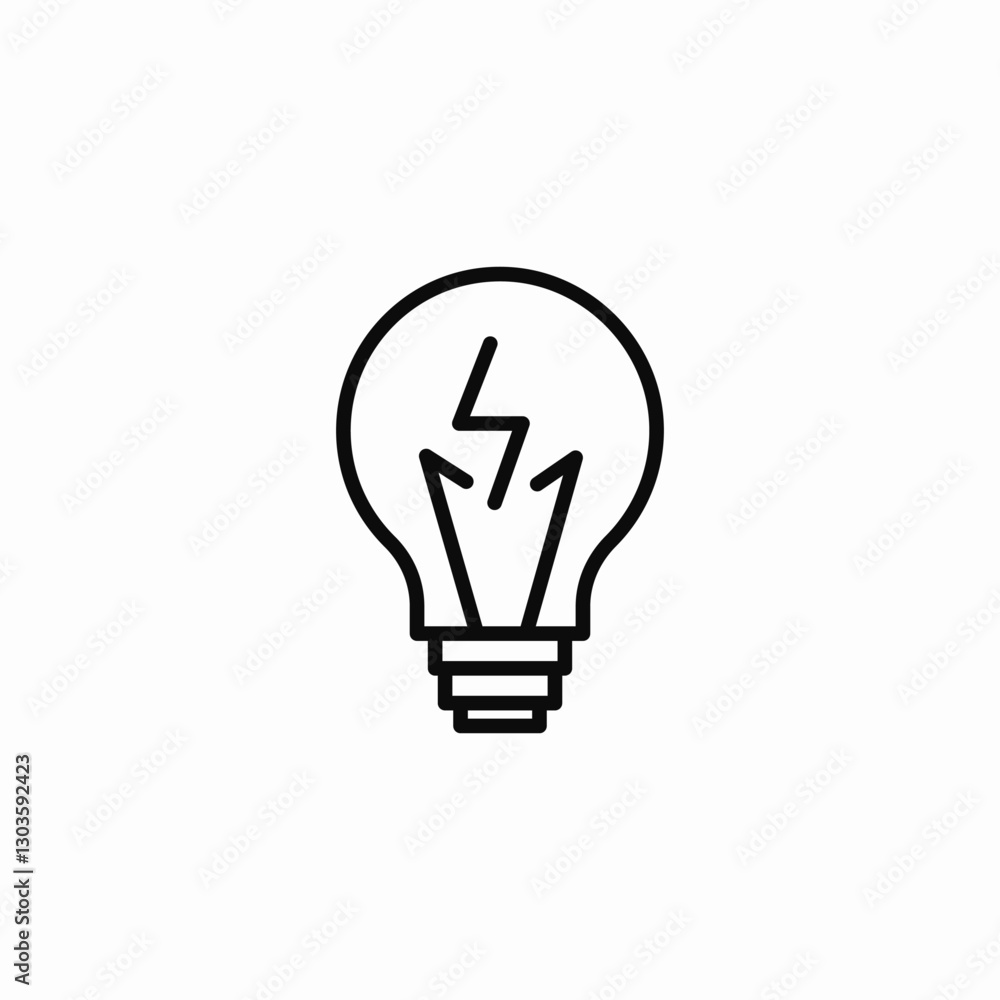 bright idea icon sign vector bright idea icon sign vector