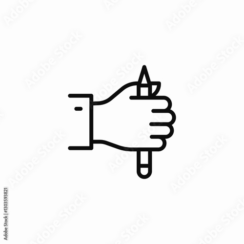 pencil erase icon sign vector