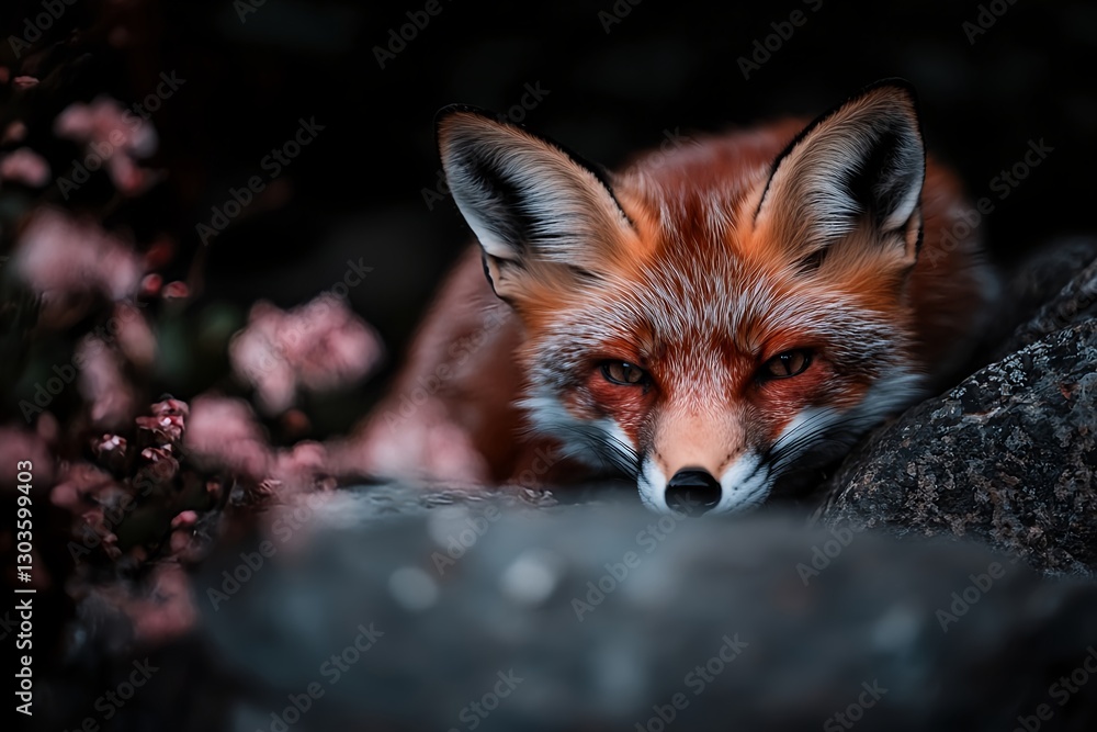 Fototapeta premium Wildlife and nature: Fennec Fox