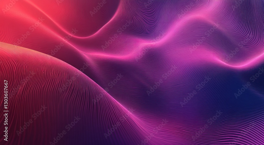 Abstract vibrant wavy lines, colorful gradient background, digital art, futuristic design, possible use for website banner or social media post Abstract vibrant wavy lines, colorful gradient background, digital art, futuristic design, possible use for website banner or social media post
