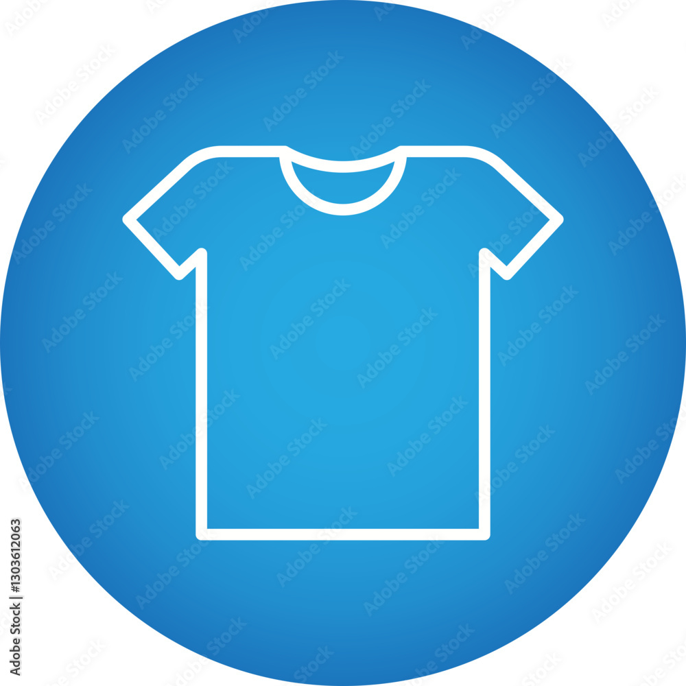 Casual Shirt single vector icon illustration Casual Shirt single vector icon illustration