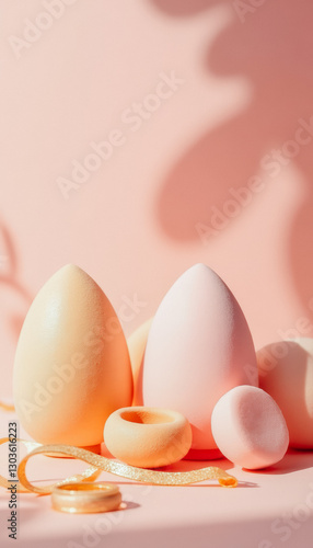 Pastel Beauty Blenders and Rings