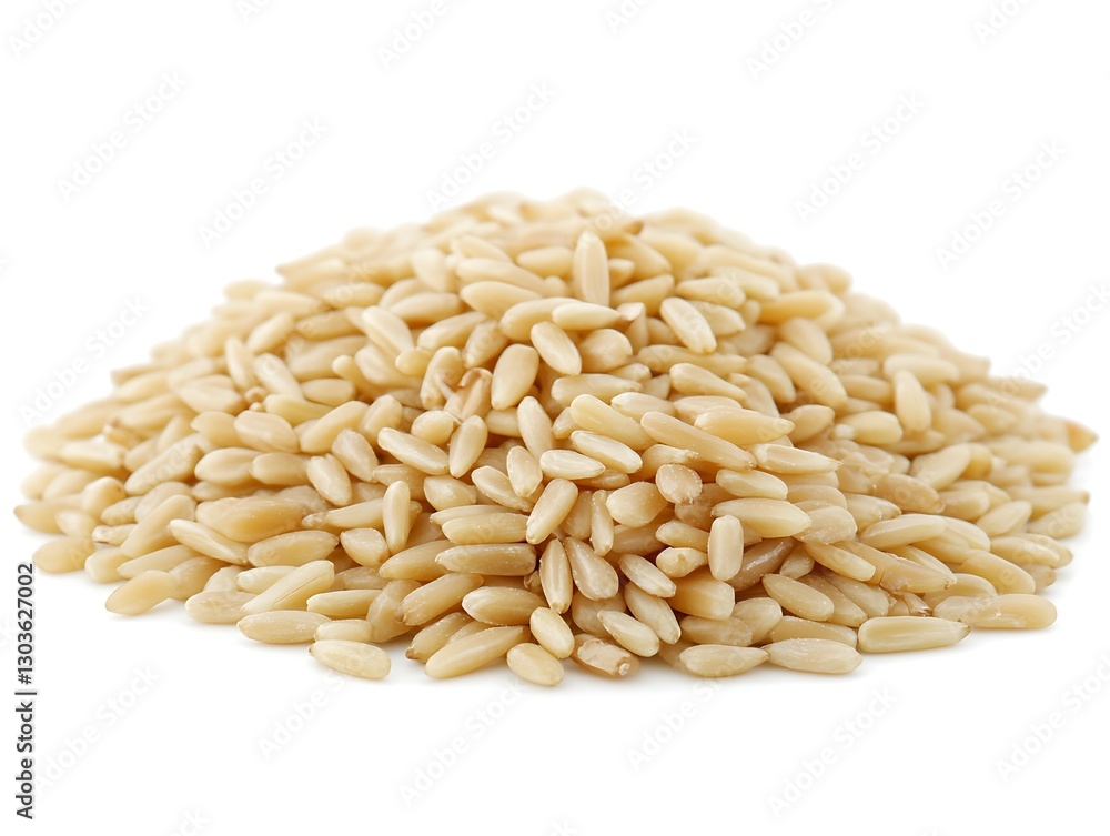 Pile of pine nuts, food, isolated on white background, for recipes Pile of pine nuts, food, isolated on white background, for recipes