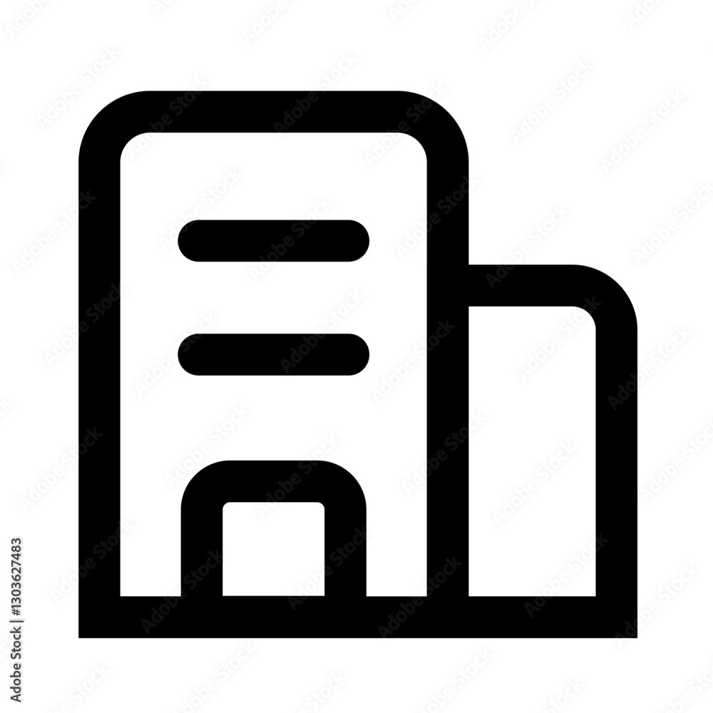 Logistics platform Library outline icon pack Logistics platform Library outline icon pack