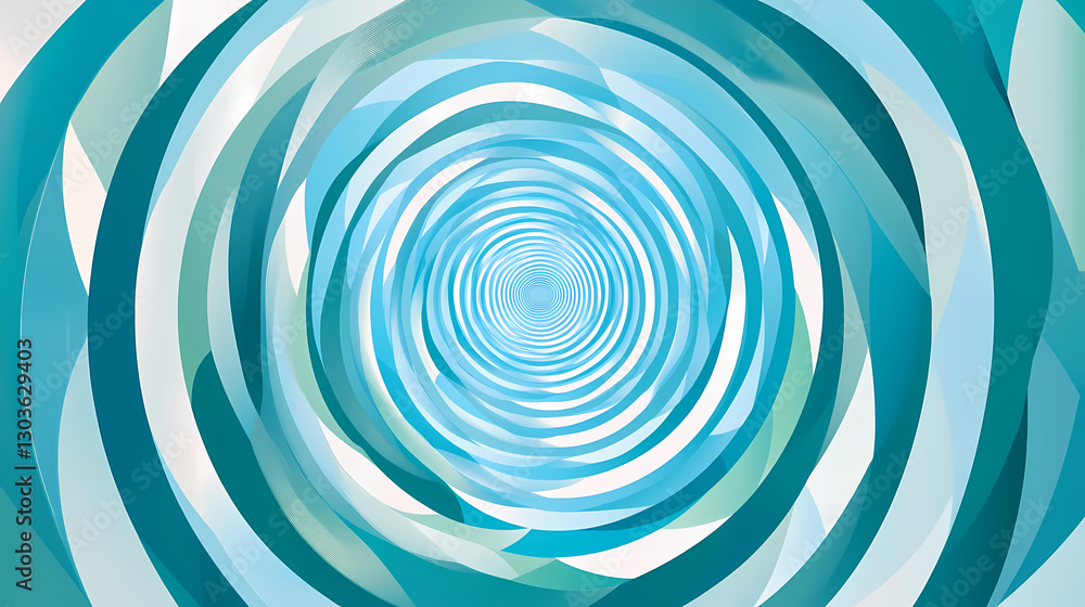 Abstract radial pattern design, graphic element, optical illusion. Illusion - Waterfall. Illustration Abstract radial pattern design, graphic element, optical illusion. Illusion - Waterfall. Illustration