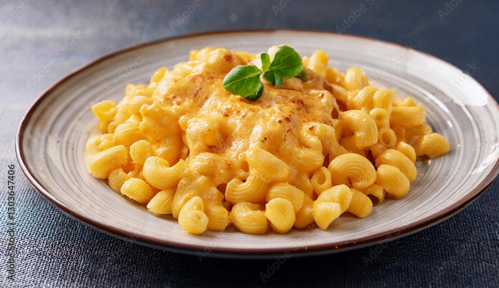 assiette de macaronis au fromage (mac and cheese) assiette de macaronis au fromage (mac and cheese)