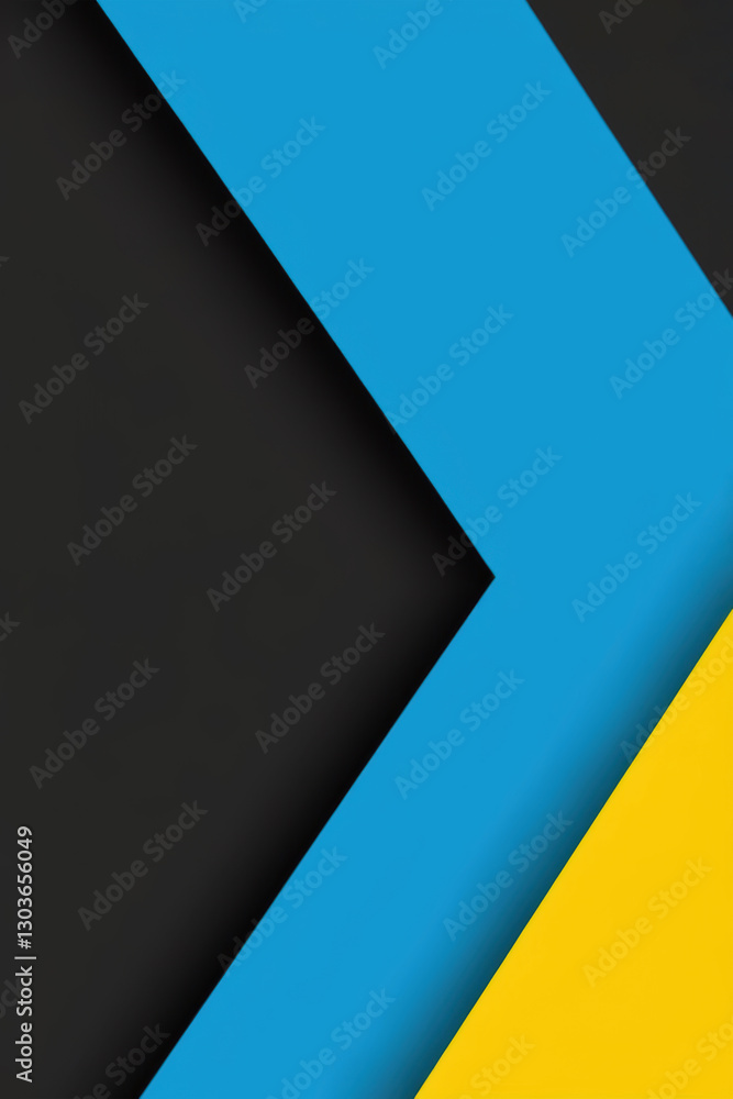 Minimalist abstract geometric background with blue and yellow diagonal stripes on dark surface. Ukraine flag national symbol Minimalist abstract geometric background with blue and yellow diagonal stripes on dark surface. Ukraine flag national symbol