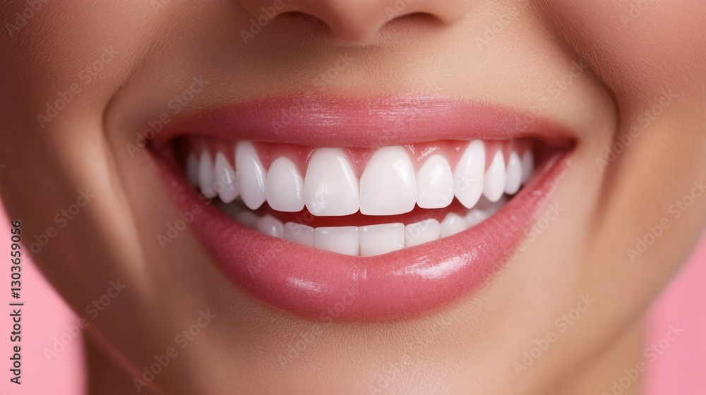 White teeth. Dental health concept White teeth. Dental health concept