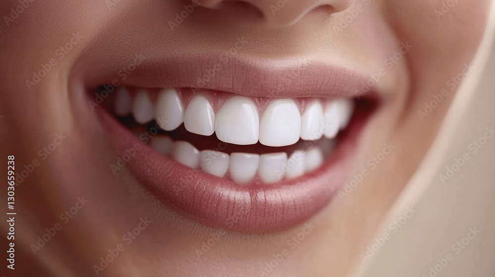 Obraz premium White teeth. Dental health concept