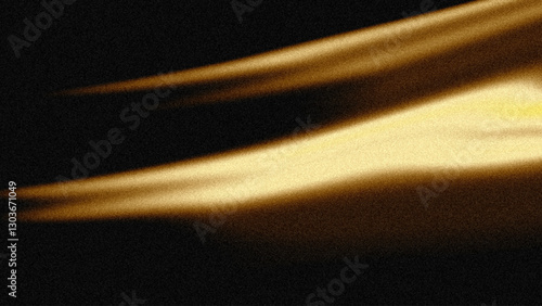 Abstract background gold black gradient grainy texture