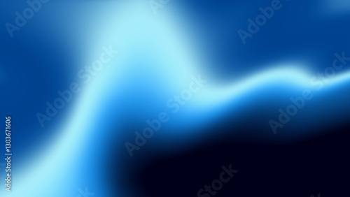 Abstract blue gradient background with grainy texture. Modern blue background