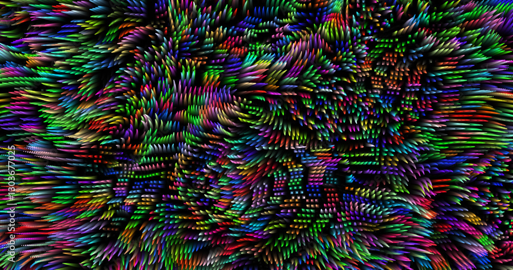 Colorful abstract texture created with Gradient flow and 3D structure imitate the movement of liquid or wind. Vibrant colors, volumetric waves and digital noise create a sense of depth and dynamics Colorful abstract texture created with Gradient flow and 3D structure imitate the movement of liquid or wind. Vibrant colors, volumetric waves and digital noise create a sense of depth and dynamics