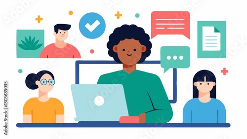 These descriptions highlight various aspects of accessible online learning platforms focusing on inclusivity and support for diverse learners.