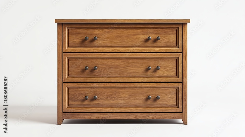 A standalone image of a chest of drawers, isolated on a white background. A standalone image of a chest of drawers, isolated on a white background.