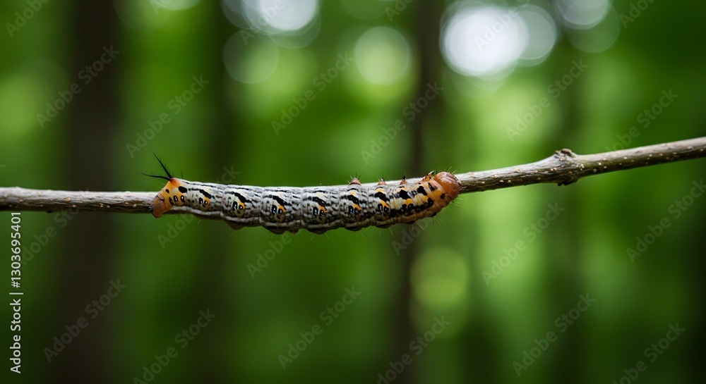 Metamorphosis in Progress The Caterpillar in its Natural Setting Metamorphosis in Progress The Caterpillar in its Natural Setting