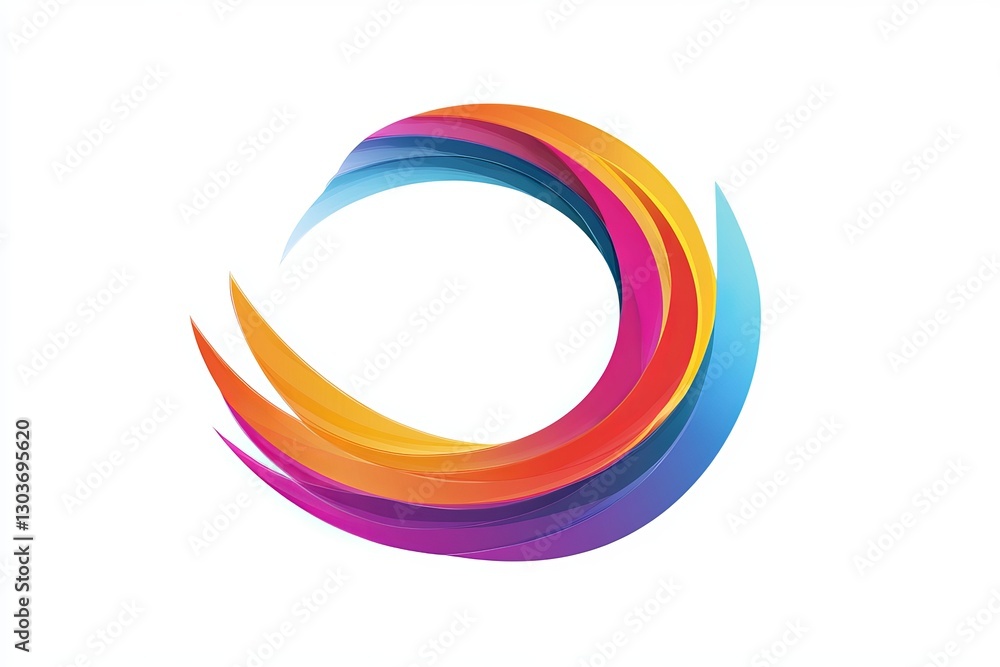 Abstract Colorful Swirl Design Vibrant Rainbow Hues Dynamic Motion Graphic Element Modern Artistic Background Illustration Perfect for Branding Abstract Colorful Swirl Design Vibrant Rainbow Hues Dynamic Motion Graphic Element Modern Artistic Background Illustration Perfect for Branding
